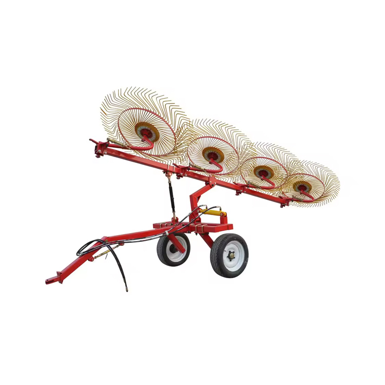 잔디밭 바퀴 레이크